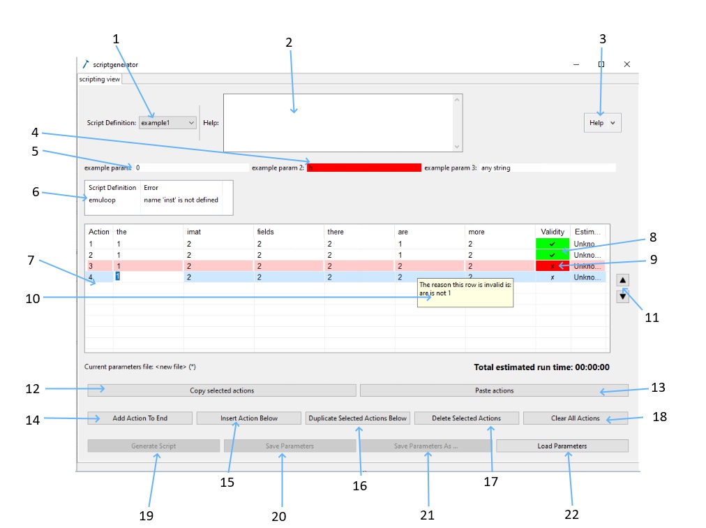 ScriptGenerator UI