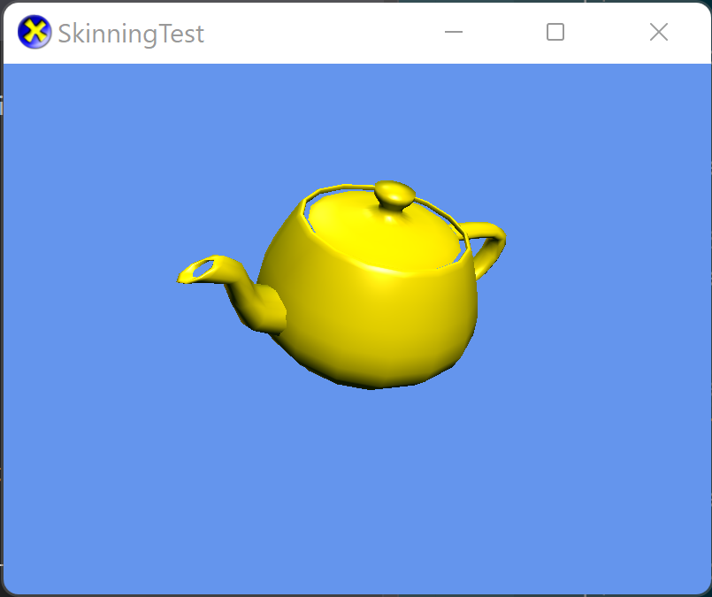 Screenshot dancing teapot