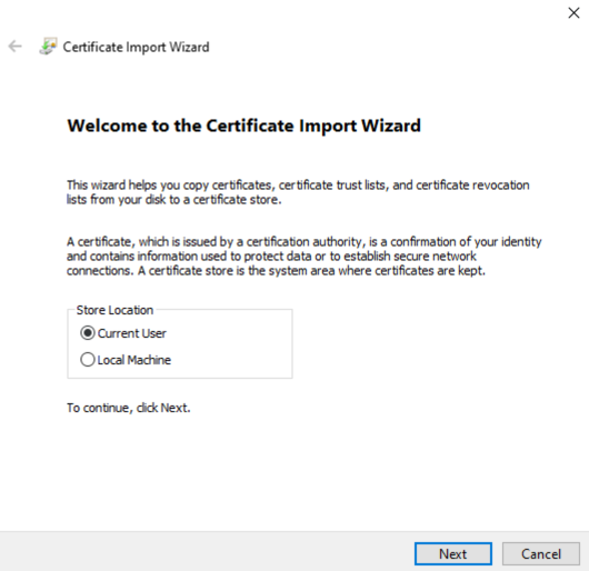 WSL-Cert-Import-Wizard