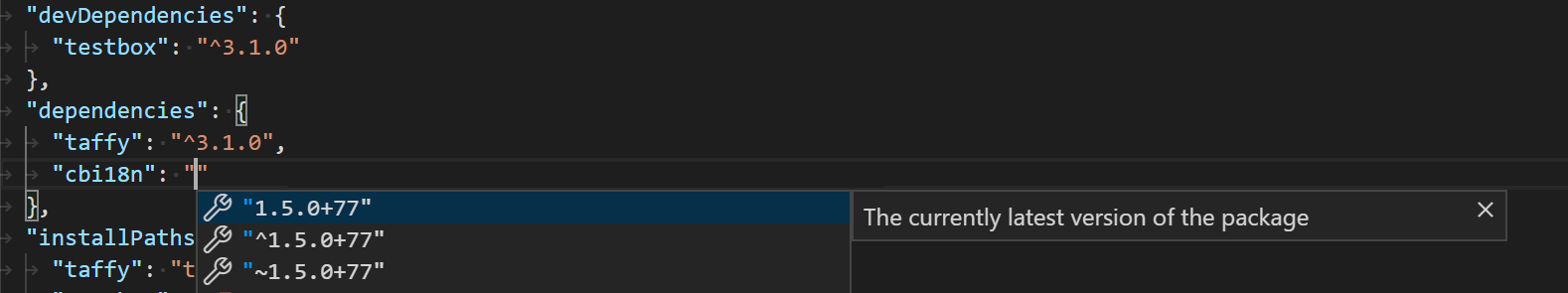 dependency-version-completion.png