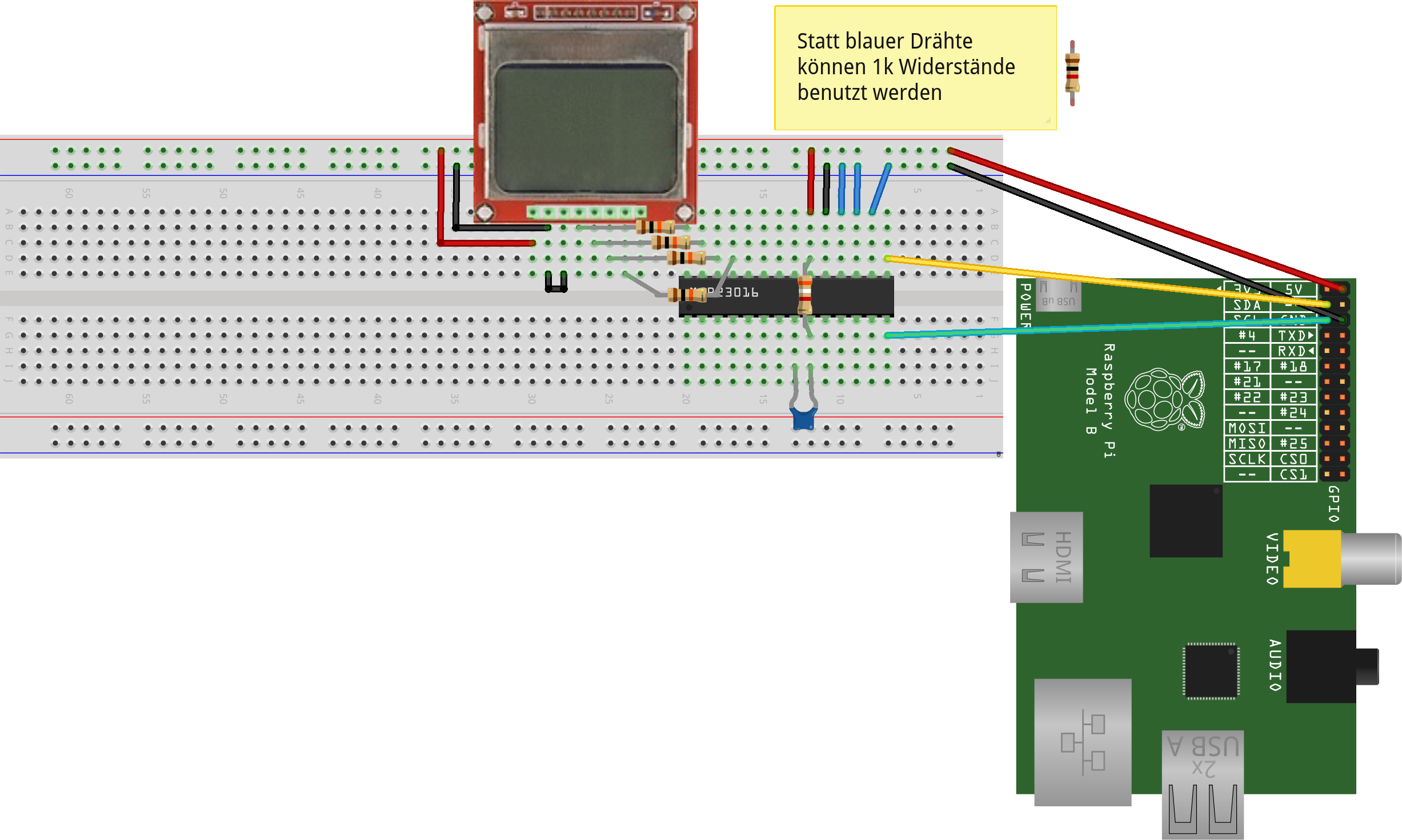 LCD-Display am Raspberry Pi_Steckplatine.png