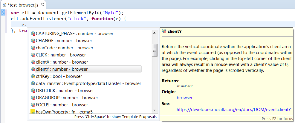 Browser AddEventListener Callback Completion