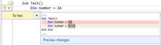 ConvertDecToHexCodeRefactoringProvider