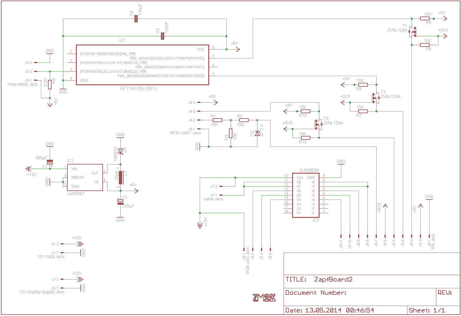 ZapfBoard2 schematic