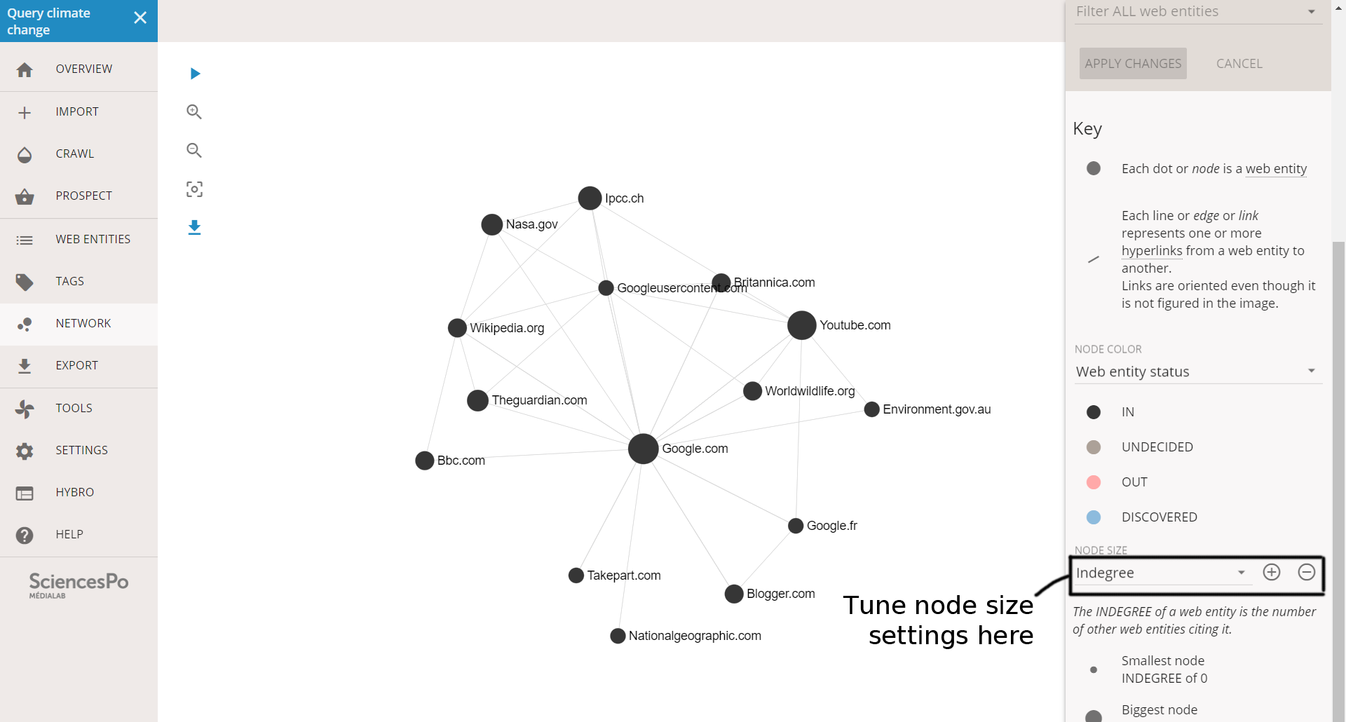 LRUs tree example