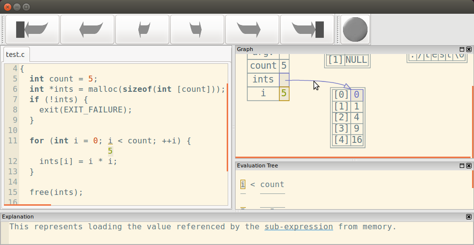 Dynamically allocated memory