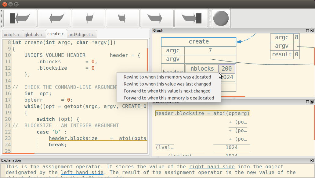 Navigation based on memory