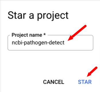 Enter ncbi-pathogen-detect