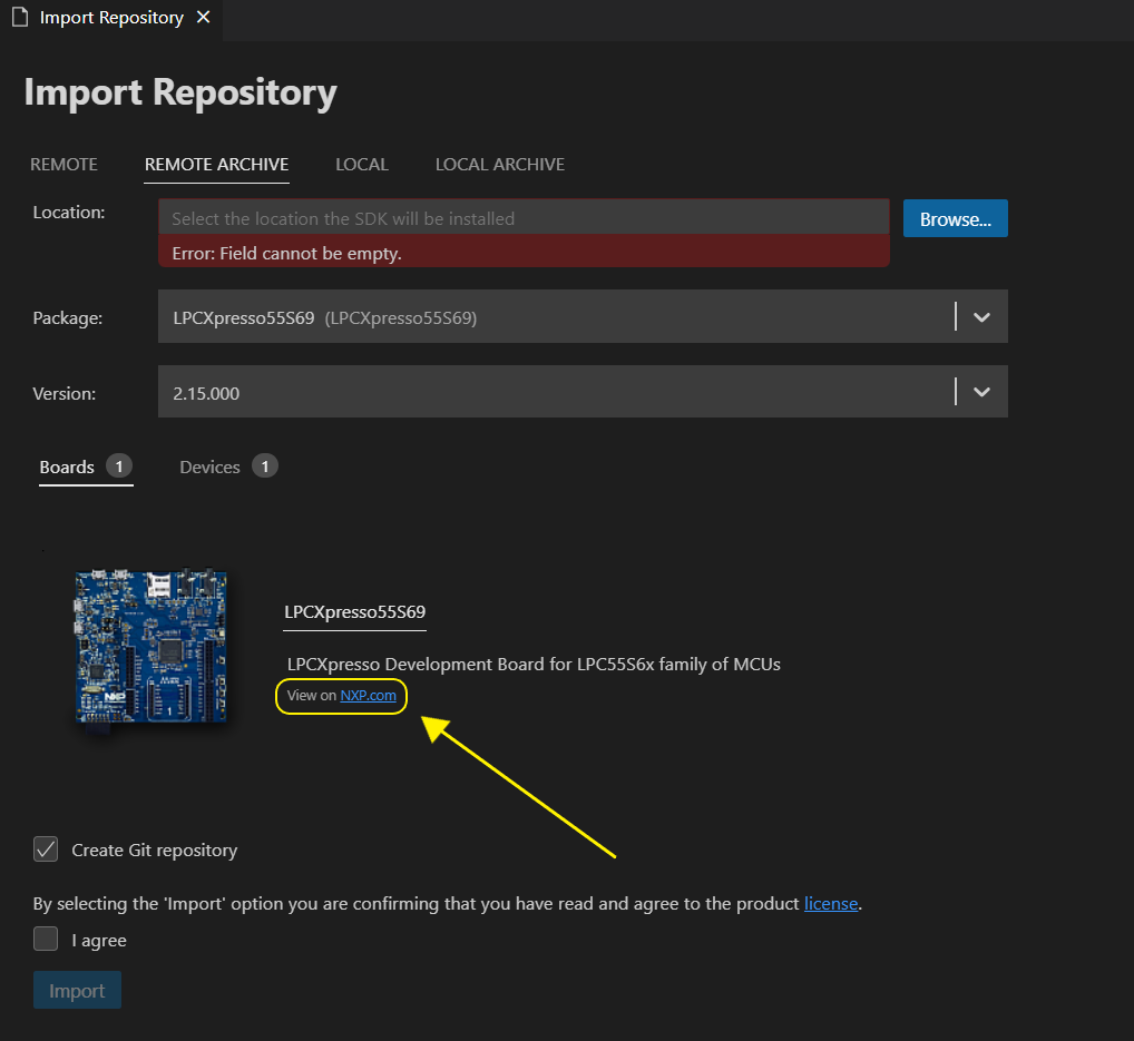 SDK Builder Package Information