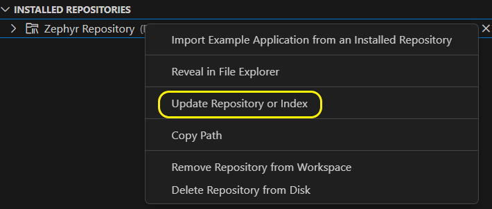 Restore repository