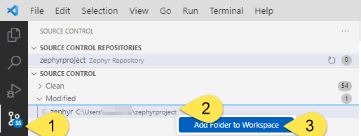 Add folder to Source Control