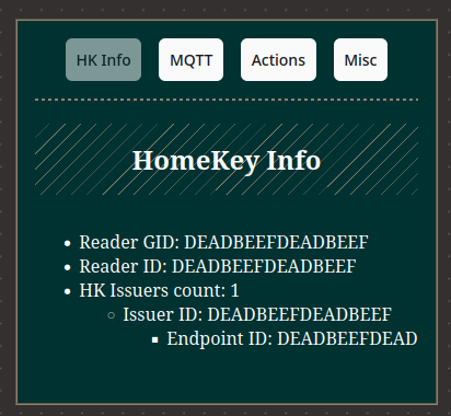 HomeKey Info