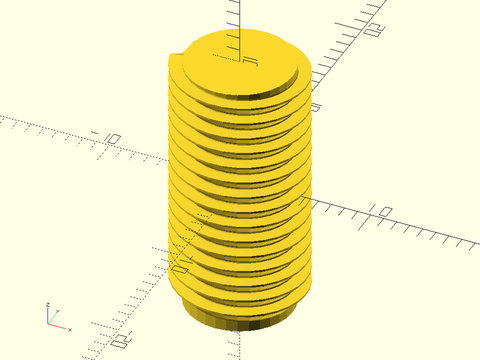 buttress\_threaded\_rod() Example 3