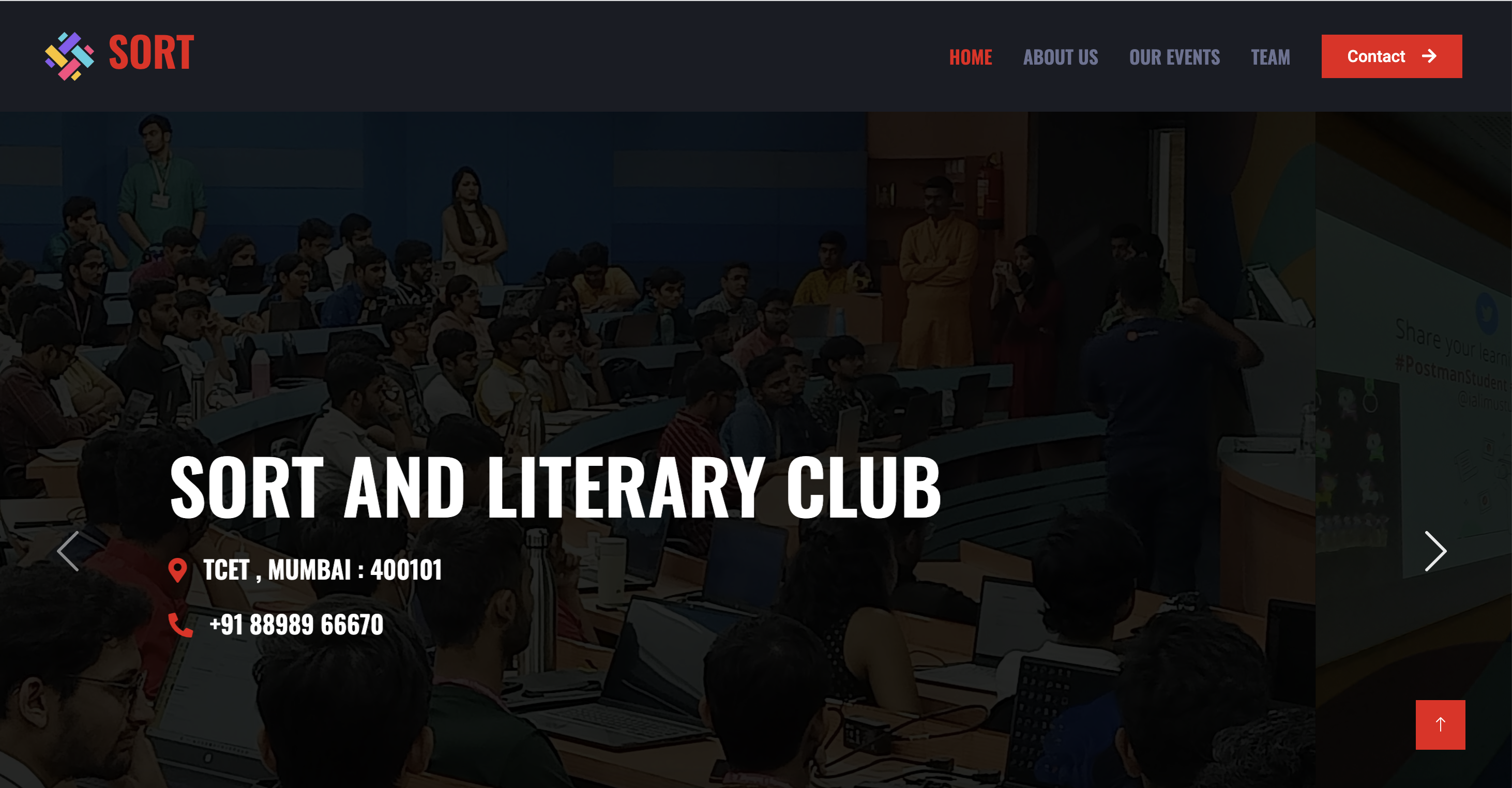 SORT Club website